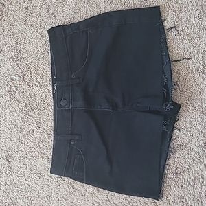 Size 6 Black Jean Shorts